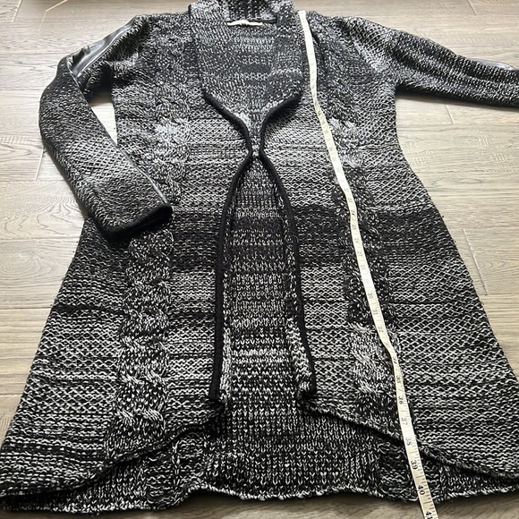 🔥emu🔥 | Dark 100% Merino Wool Knit Sarina Cardigan  Sweater - Picture 9 of 16